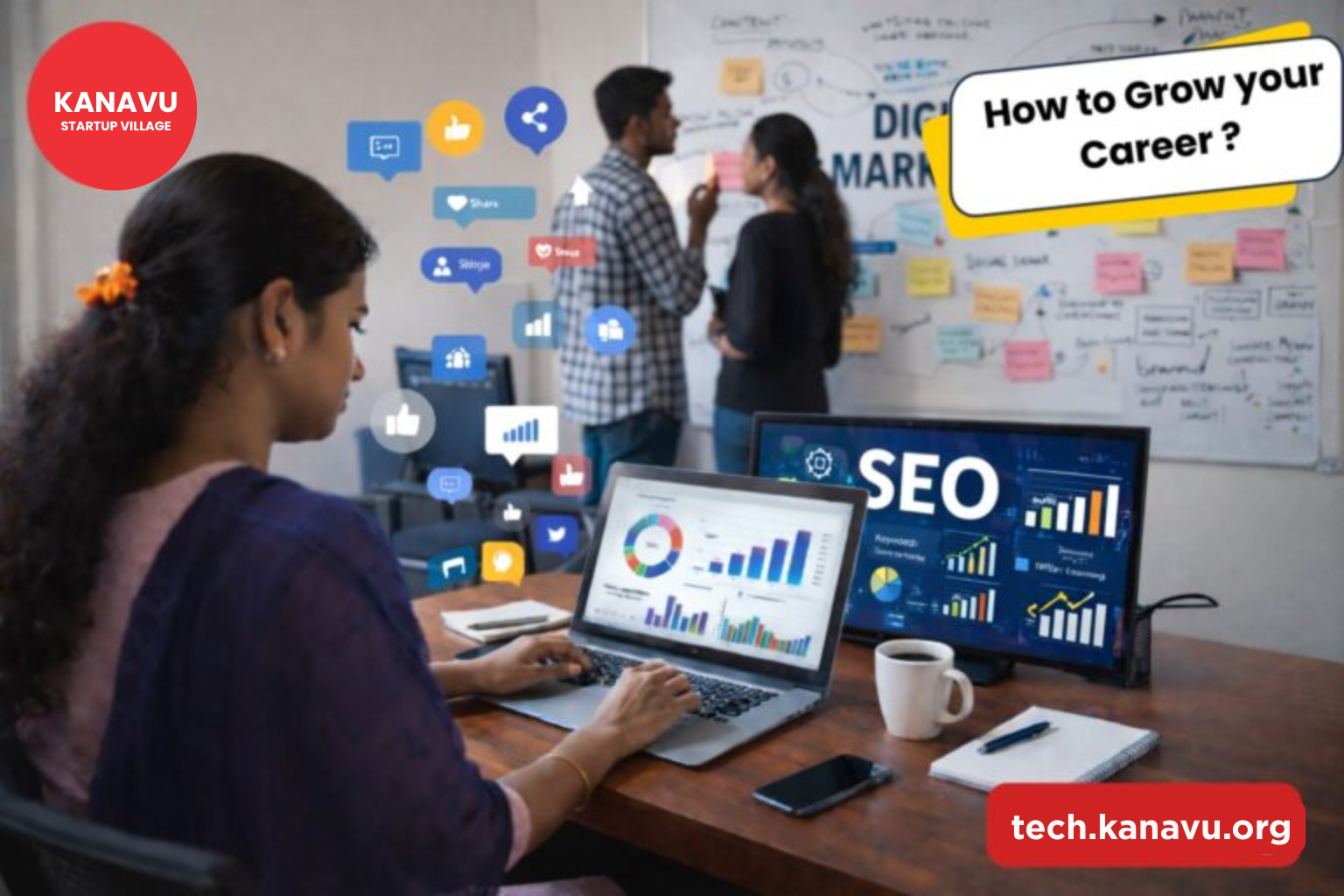 How to Grow a Career with Digital Marketing: Kanavu’s Proven Strategies for Fresh Graduates