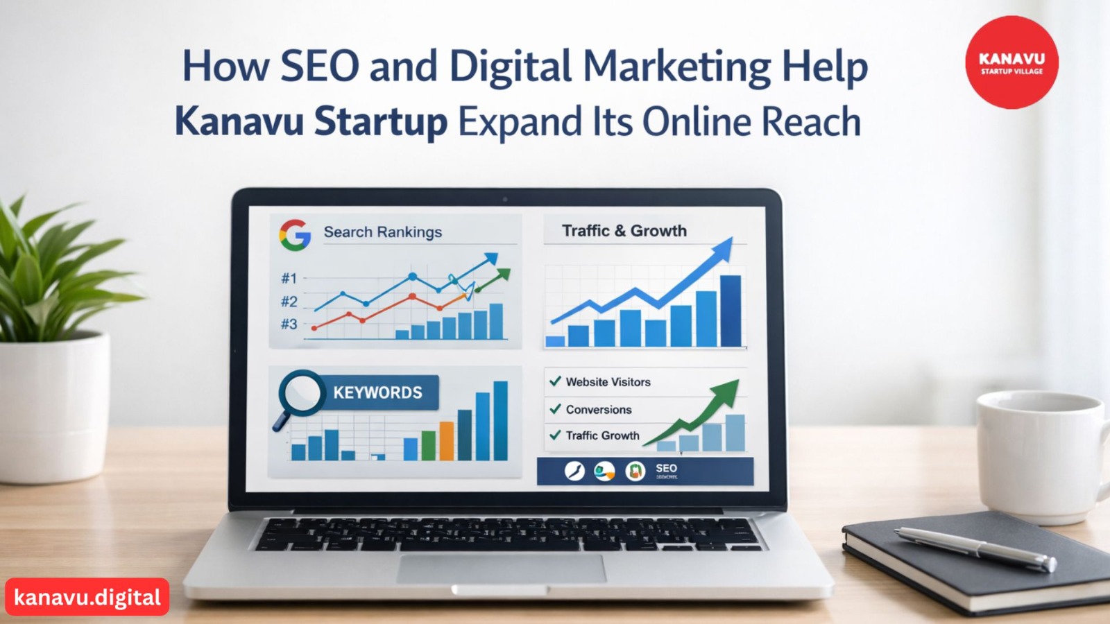 How SEO and Digital Marketing Boost Kanavu Startup Reach
