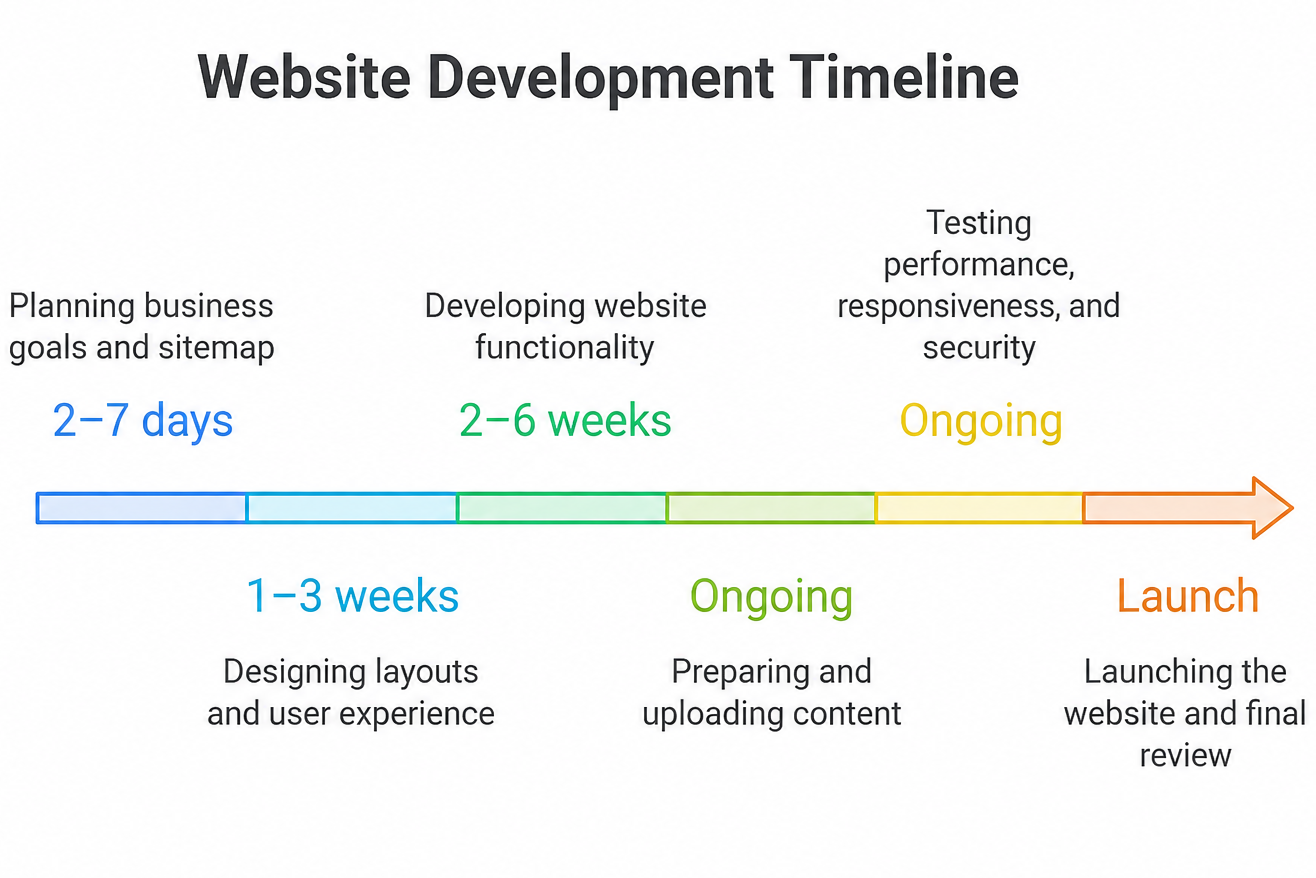 How Long Does It Take to Build a Website