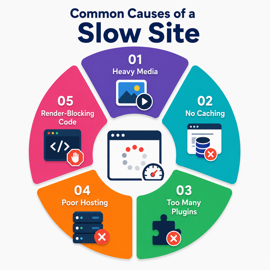 Common Causes of Slow Site
