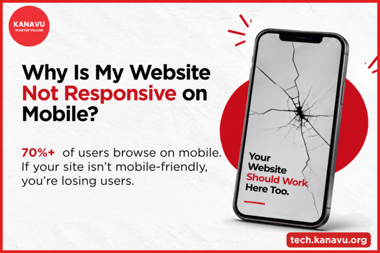 Website Not Responsive on Mobile