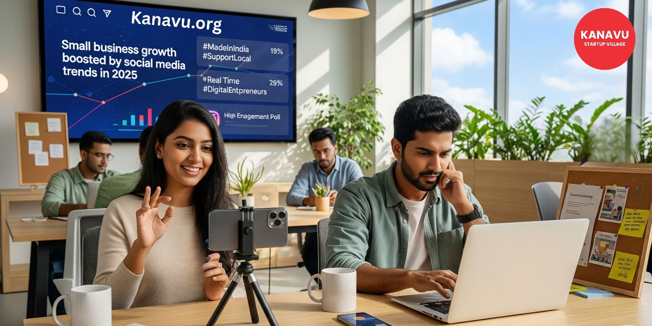 Small business growth boosted by social media trends in 2025